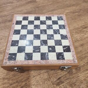 Vintage Marble Chess Board  Made In India(BOX ONLY)